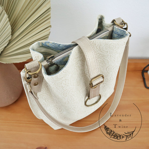 The Hinterland Handbag PDF Pattern with Videos