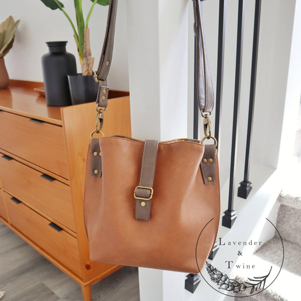 The Hinterland Handbag PDF Pattern with Videos
