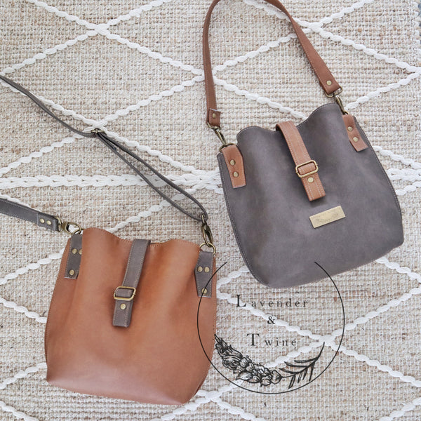 The Hinterland Handbag PDF Pattern with Videos
