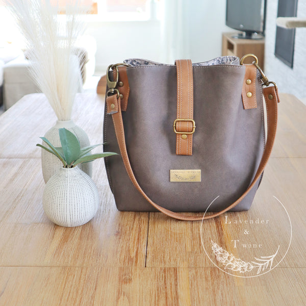 The Hinterland Handbag PDF Pattern with Videos