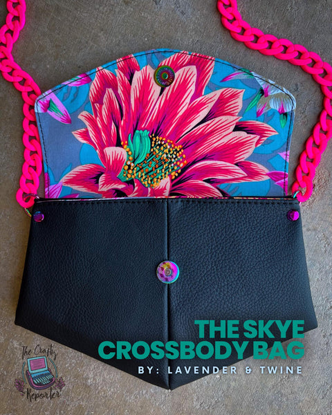 The Skye Crossbody Bag PDF Pattern with Videos