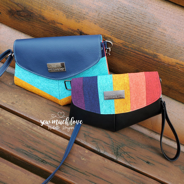 The Skye Crossbody Bag PDF Pattern with Videos