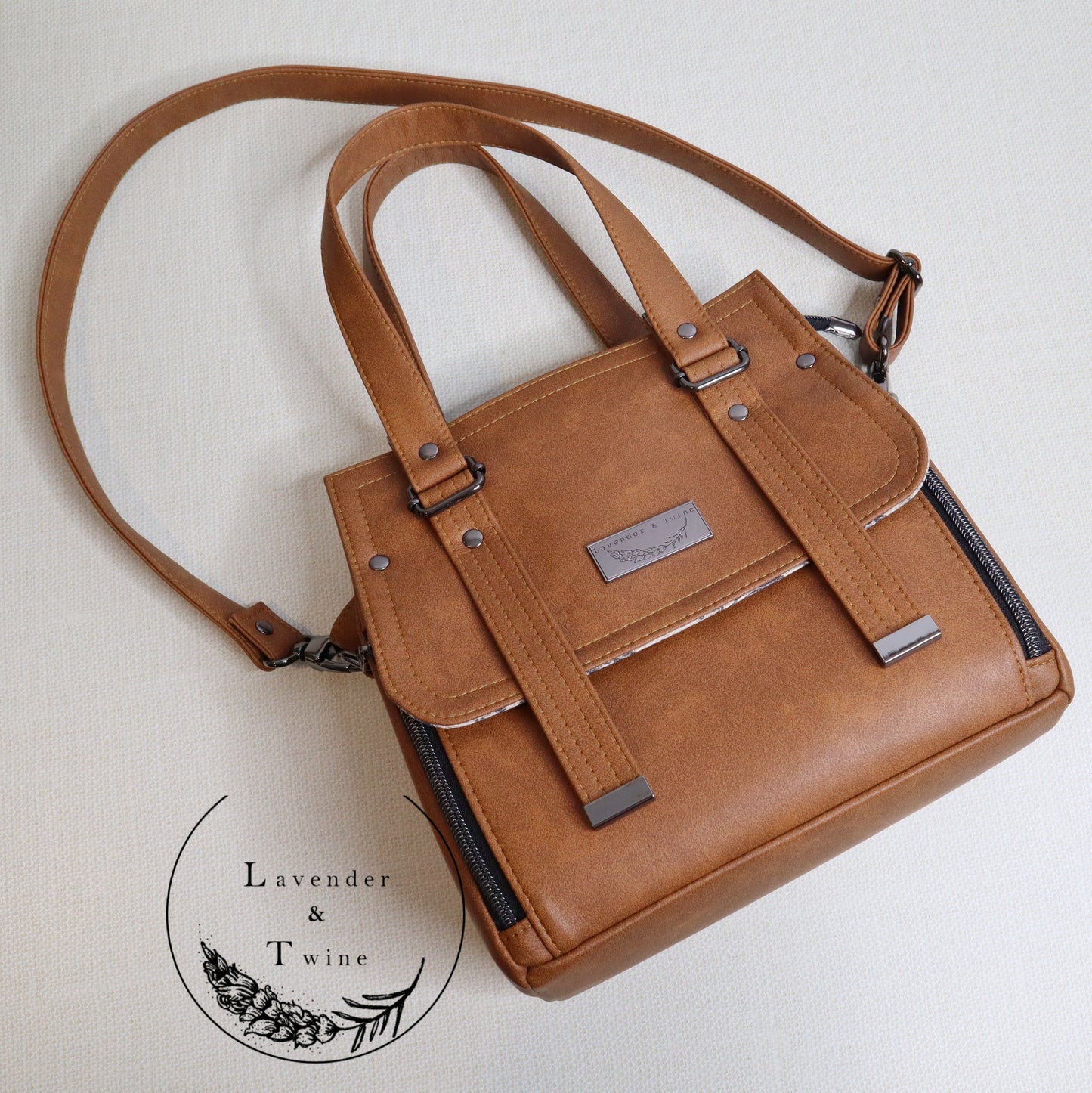 The Vadon Bag PDF Pattern with Videos