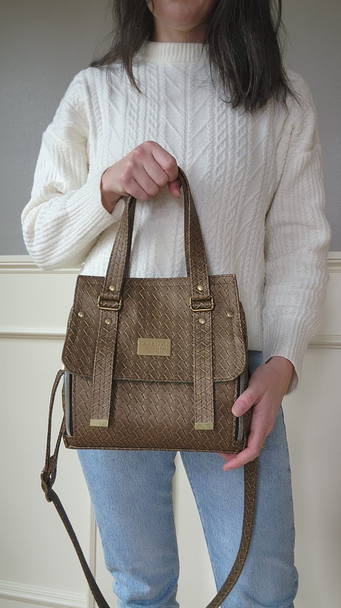The Vadon Bag PDF Pattern with Videos