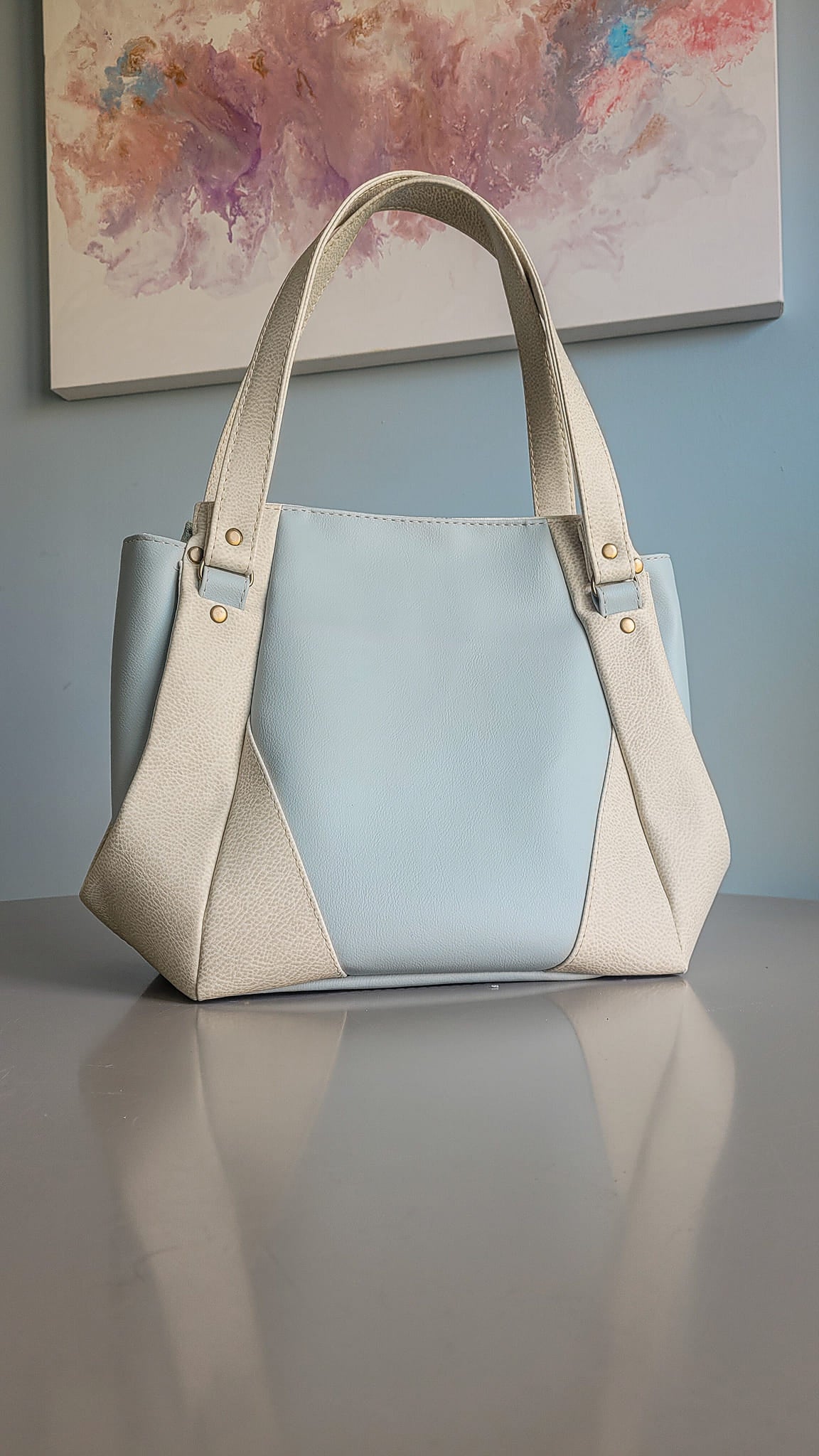 The Samaren Shoulder Bag PDF Pattern with Videos