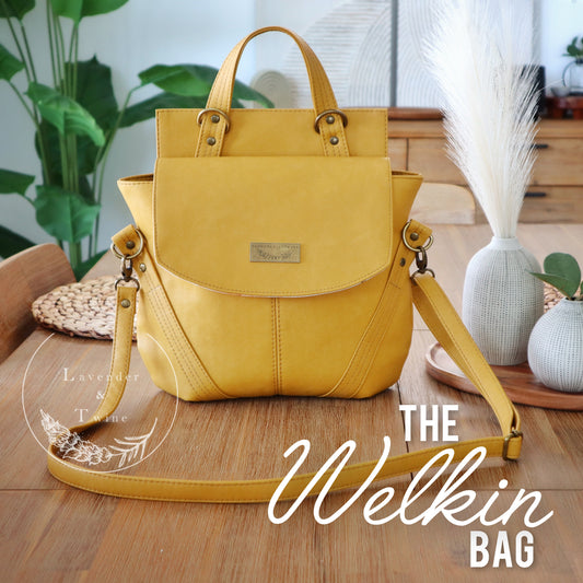 The Welkin Bag PDF Pattern with Videos
