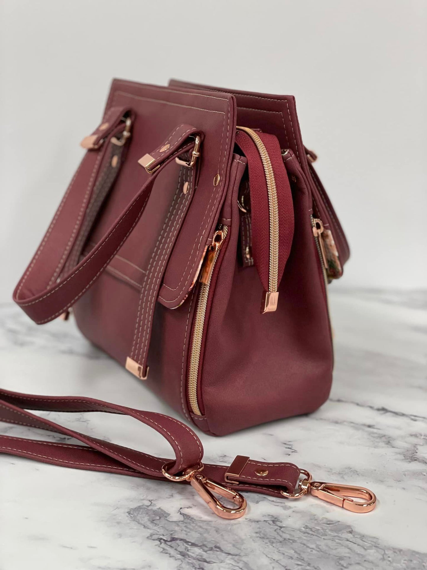 The Vadon Bag PDF Pattern with Videos