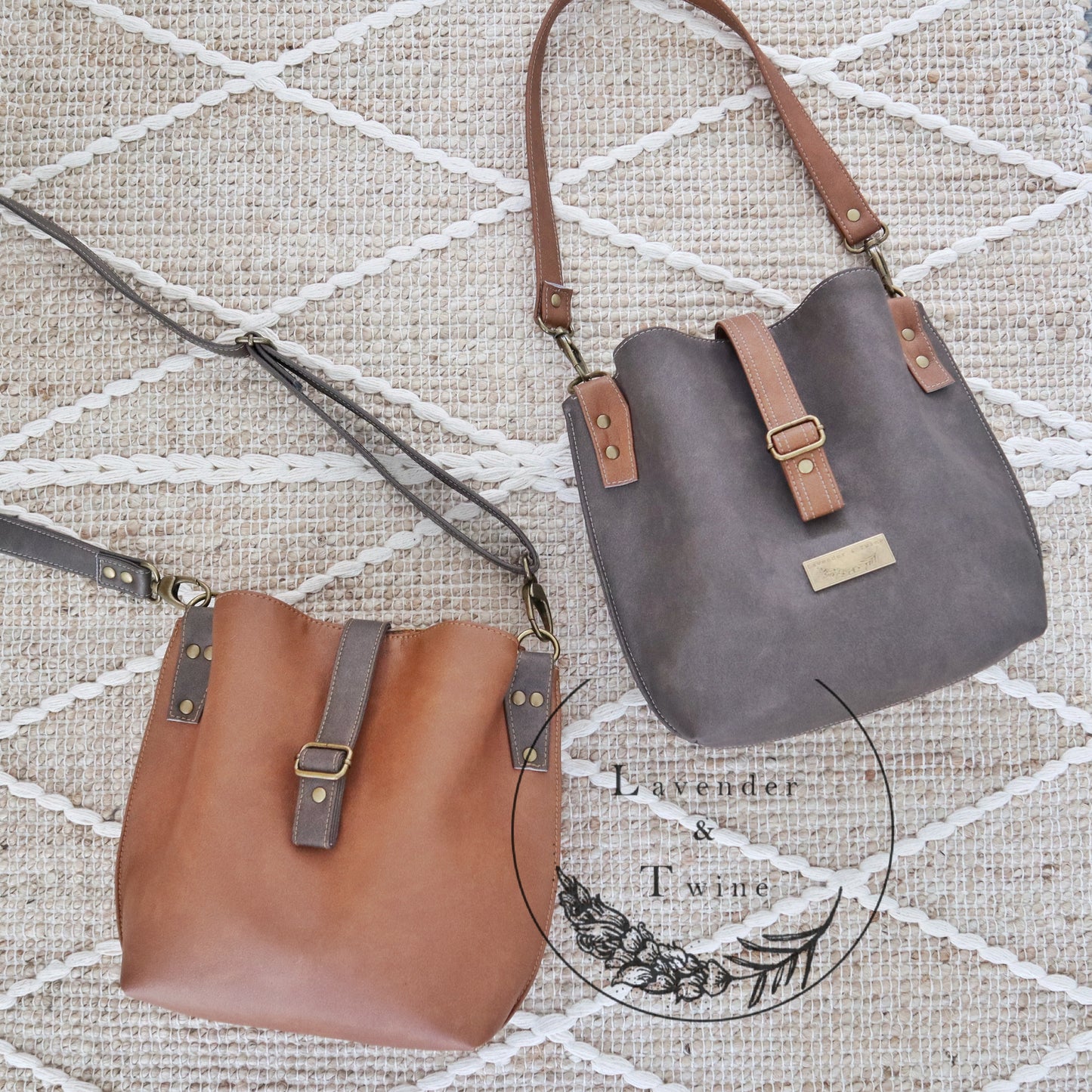 The Hinterland Handbag PDF Pattern with Videos