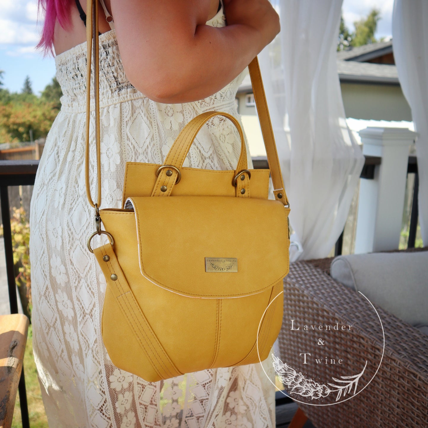 The Welkin Bag PDF Pattern with Videos