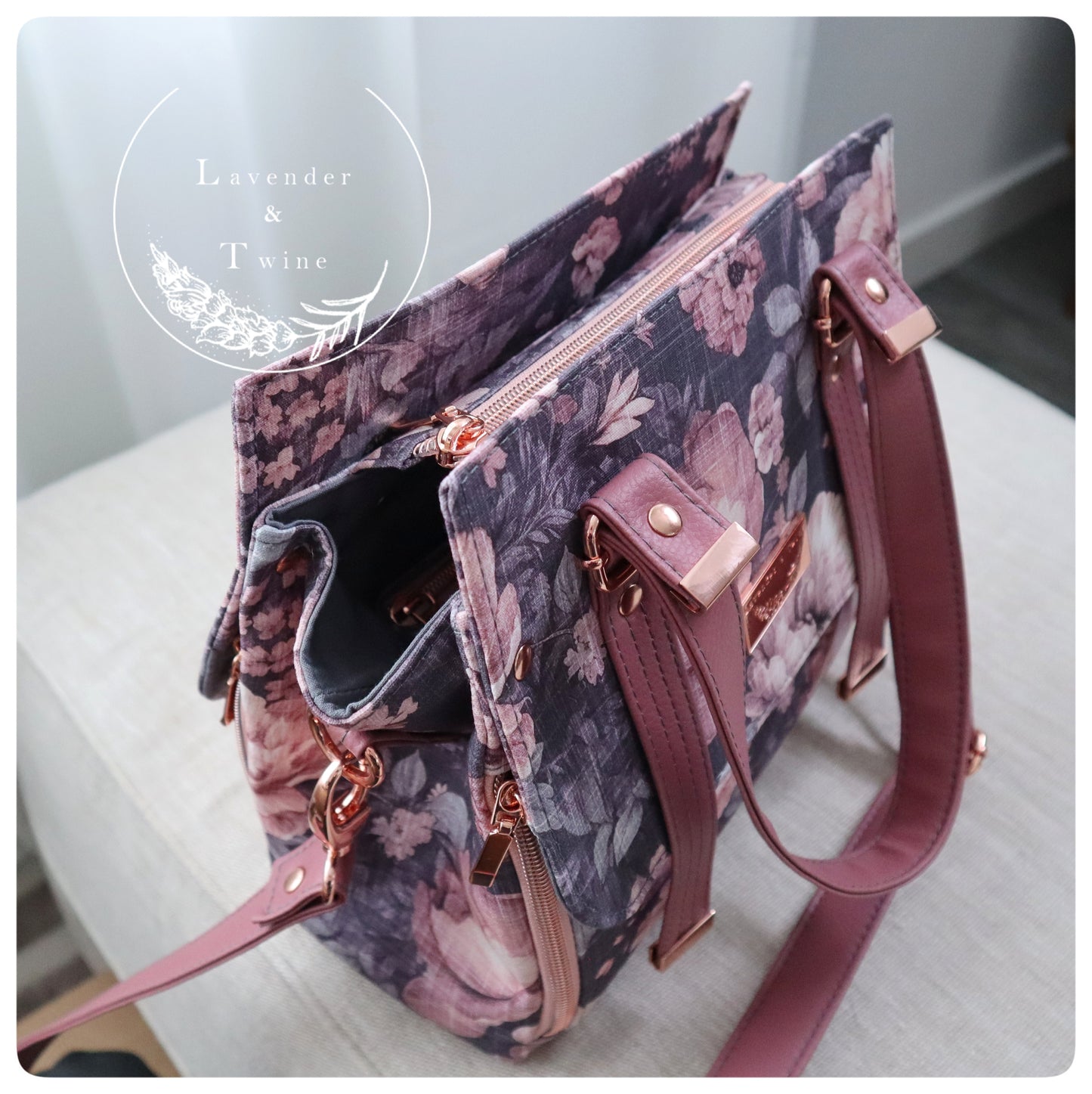 The Vadon Bag PDF Pattern with Videos