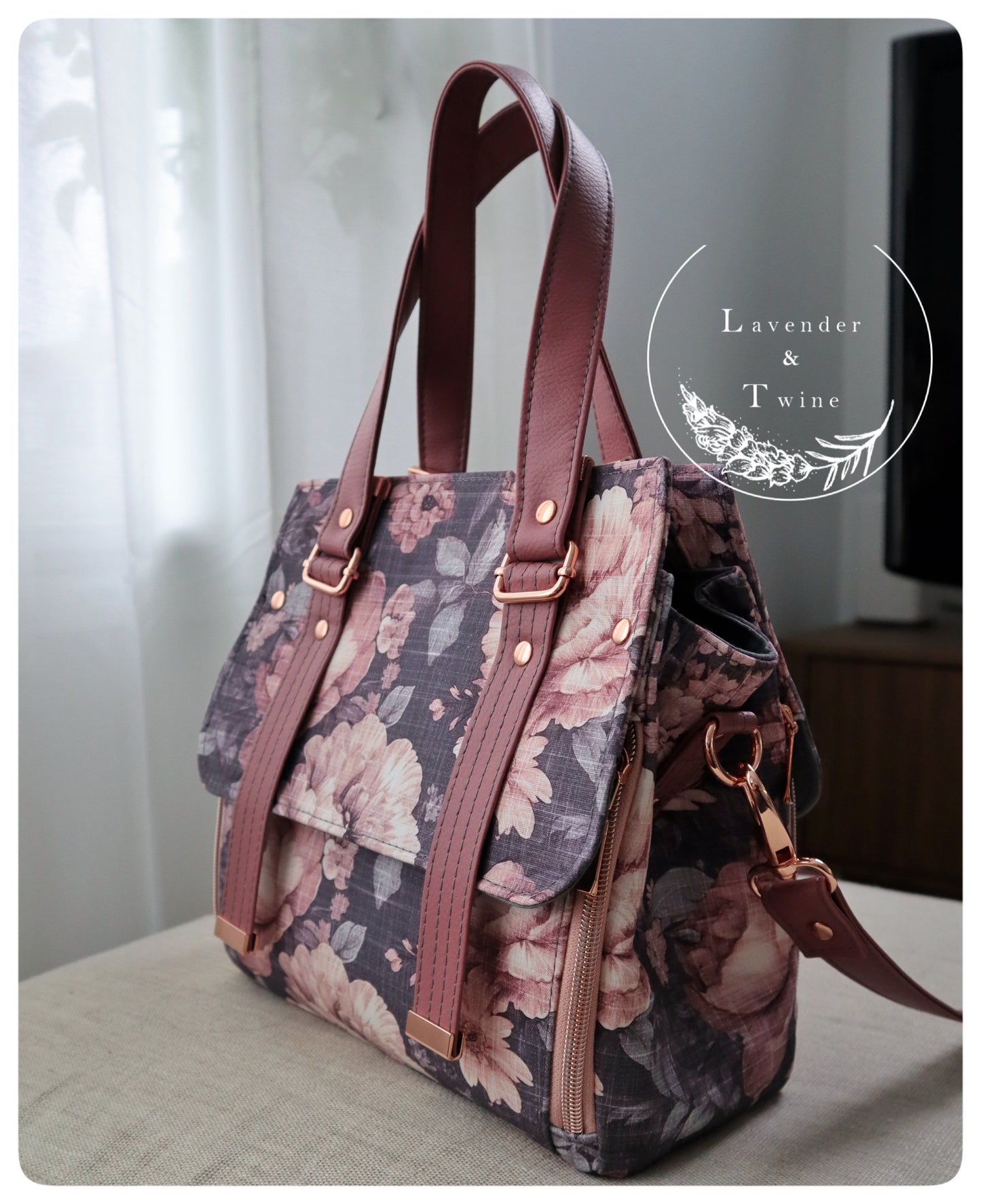 The Vadon Bag PDF Pattern with Videos