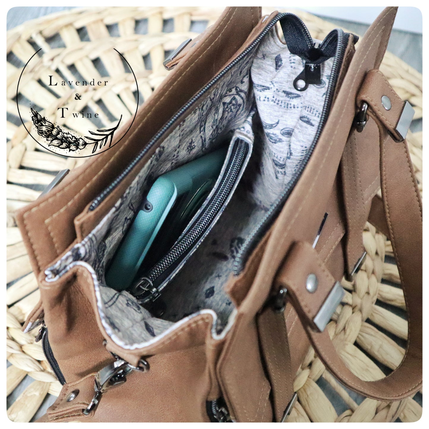 The Vadon Bag PDF Pattern with Videos
