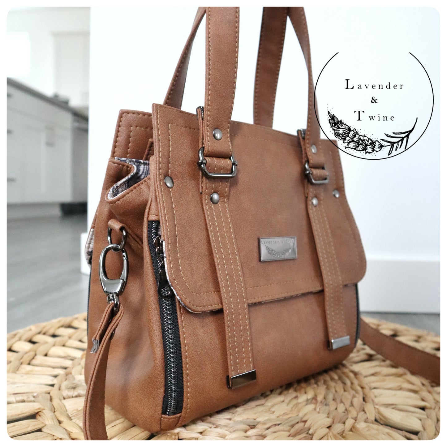 The Vadon Bag PDF Pattern with Videos