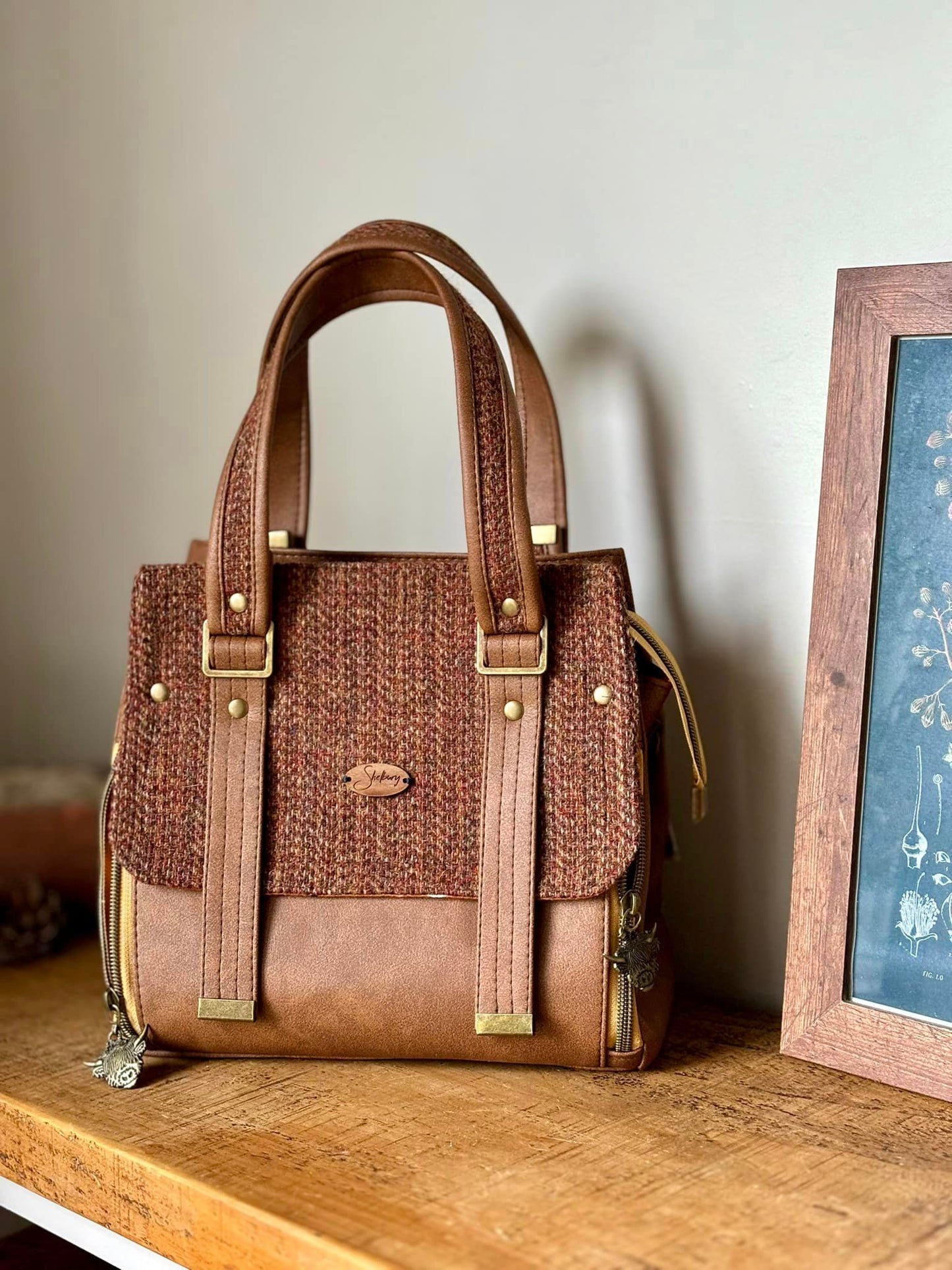 The Vadon Bag PDF Pattern with Videos