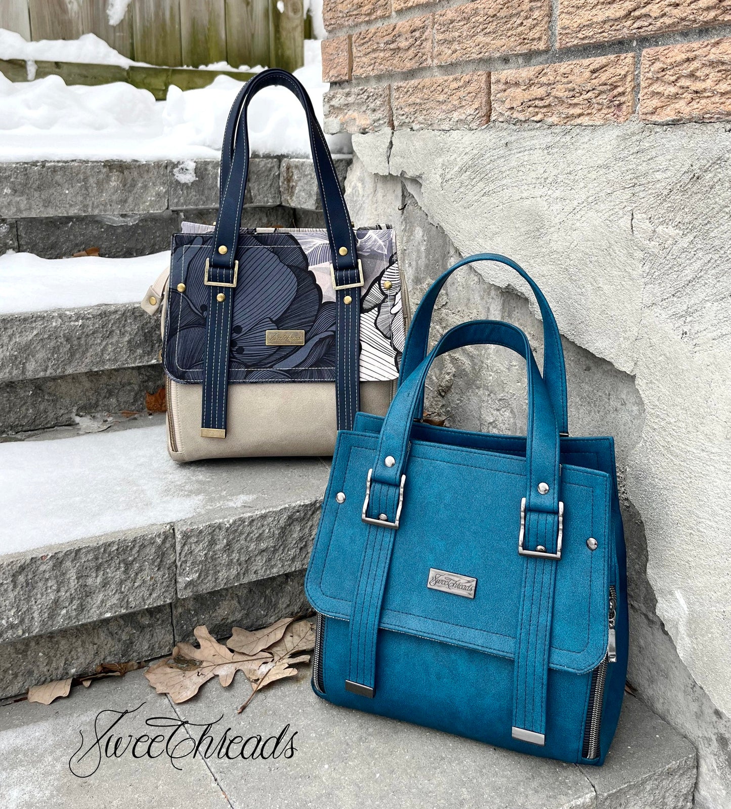 The Vadon Bag PDF Pattern with Videos