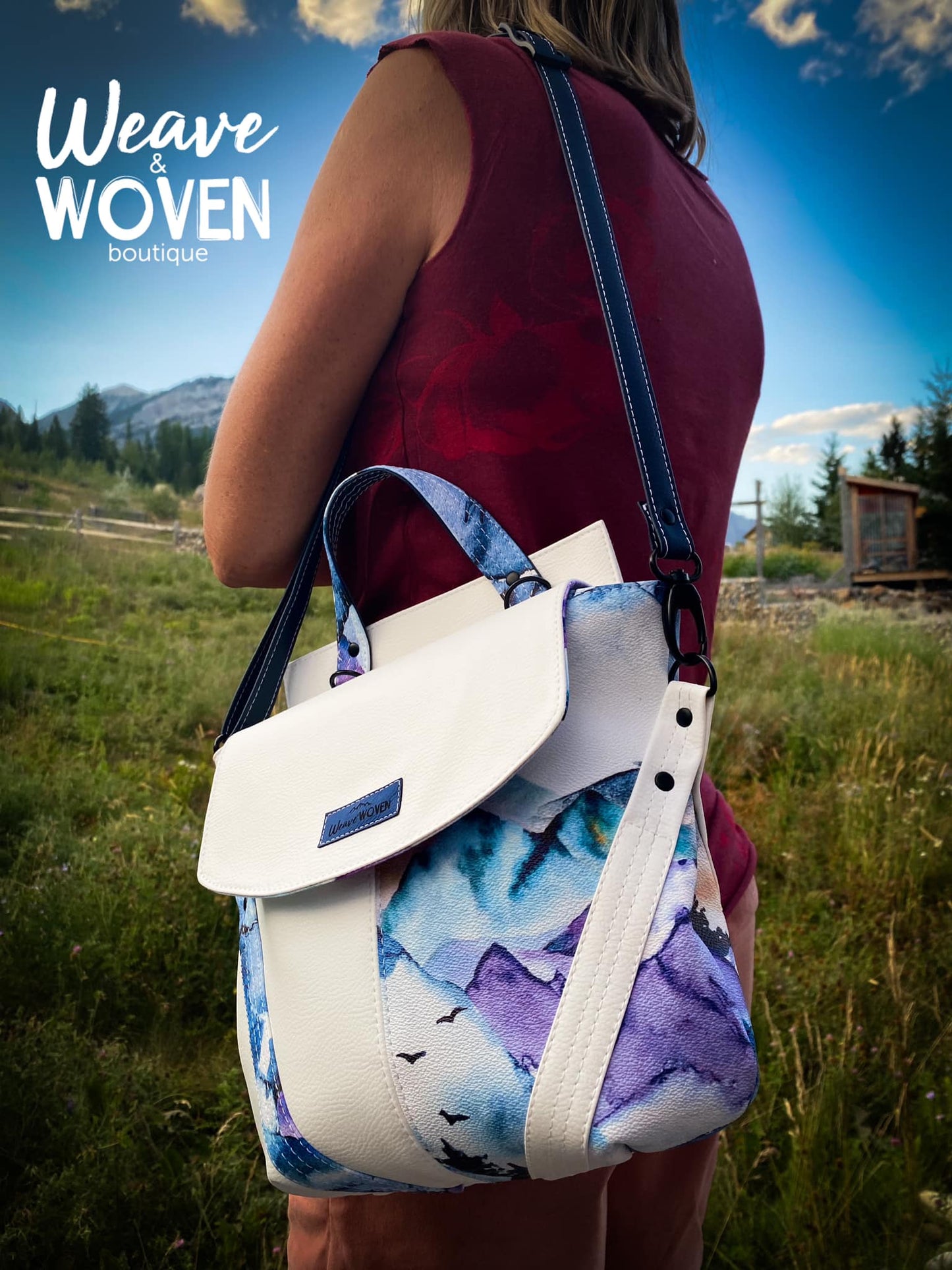 The Welkin Bag PDF Pattern with Videos
