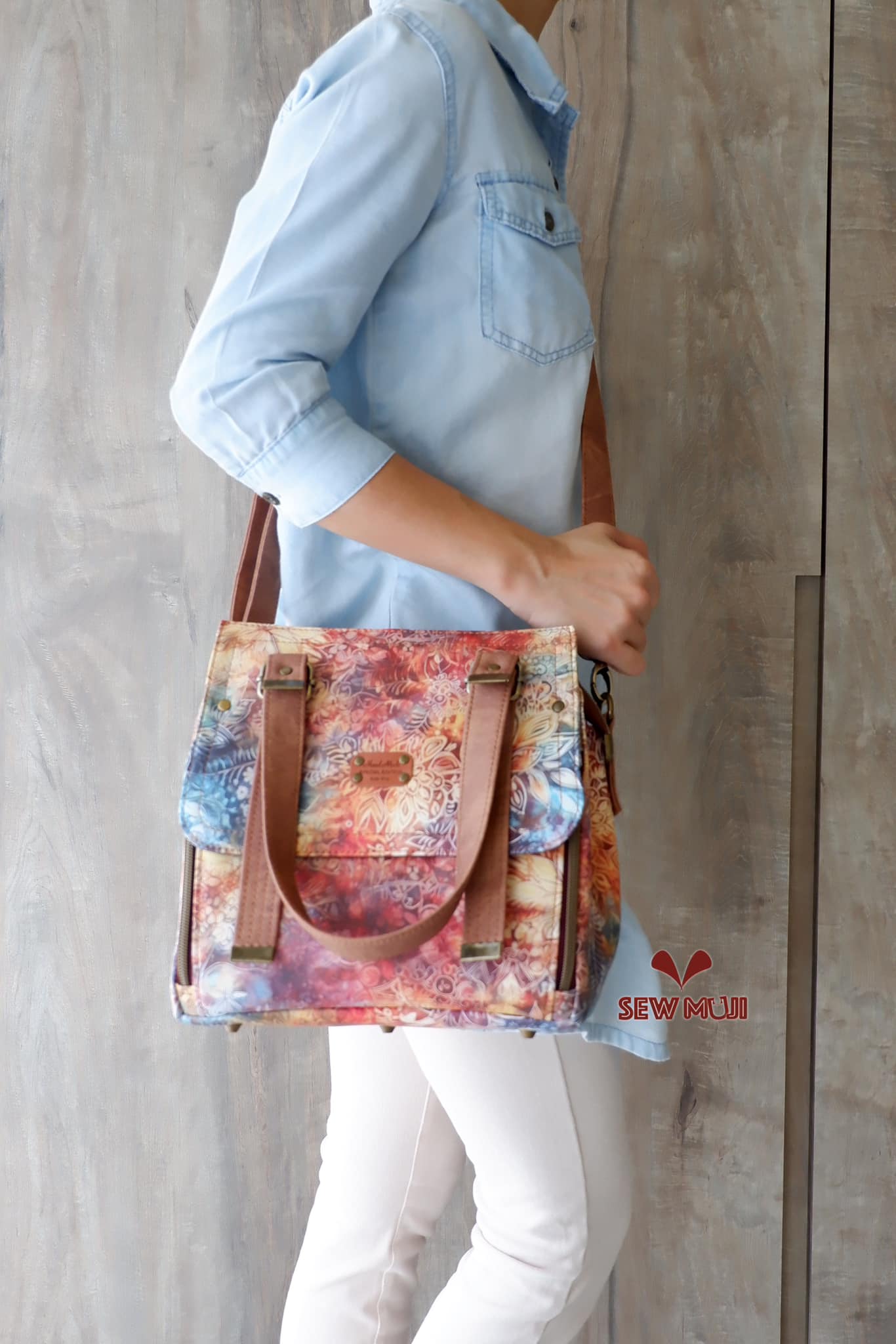 The Vadon Bag PDF Pattern with Videos