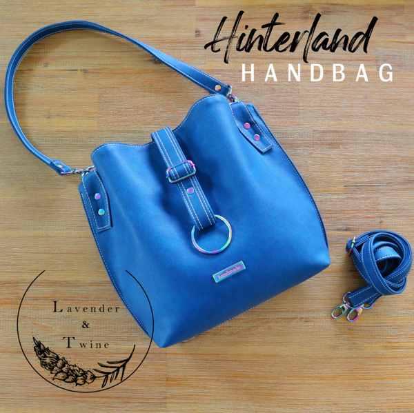 The Hinterland Handbag PDF Pattern with Videos