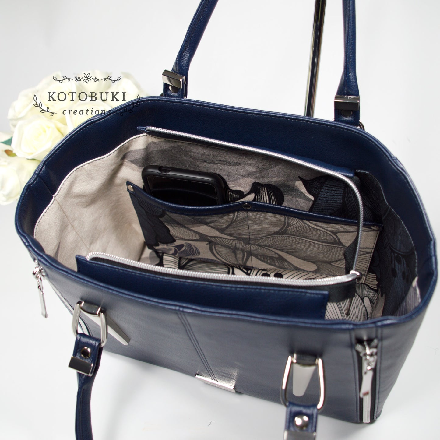 Rudeneja Handbag PDF Pattern with Videos