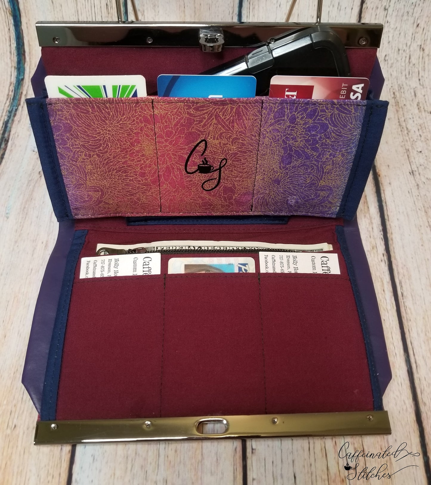 The Zephyr Wallet PDF Pattern with Videos