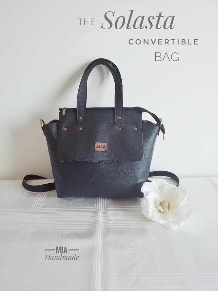 Solasta Convertible Bag PDF Pattern with Videos – Lavender & Twine