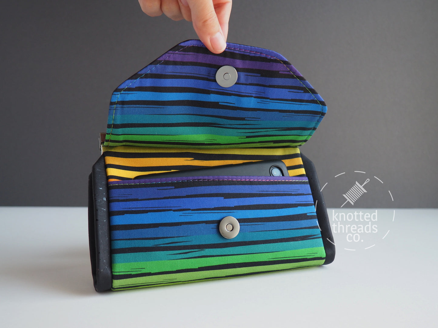 The Zephyr Wallet PDF Pattern with Videos