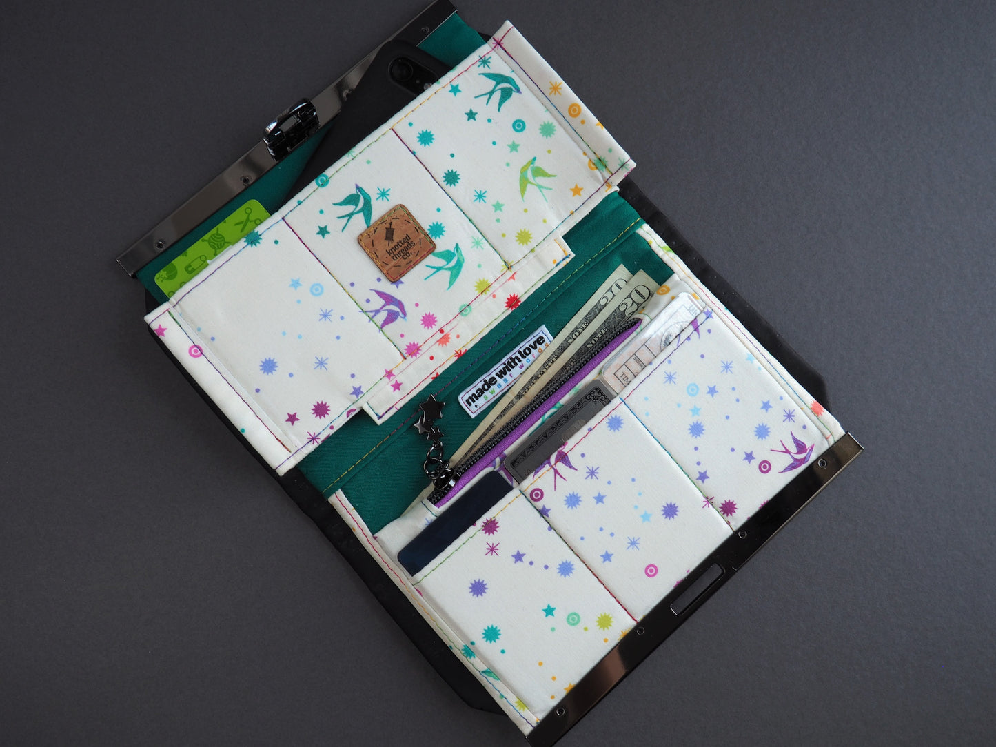 The Zephyr Wallet PDF Pattern with Videos