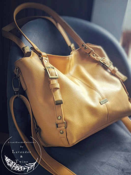 Moonwake Handbag PDF Pattern with Videos 2.0