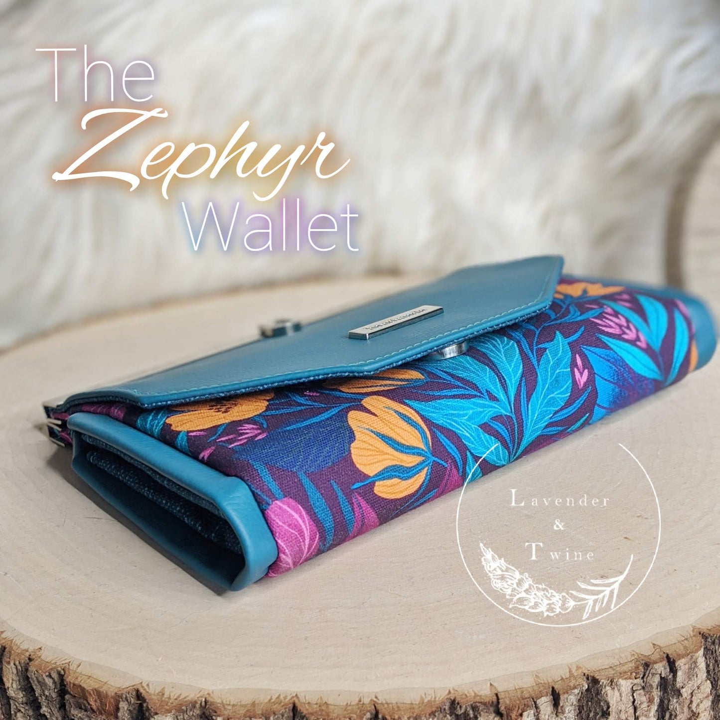 The Zephyr Wallet PDF Pattern with Videos