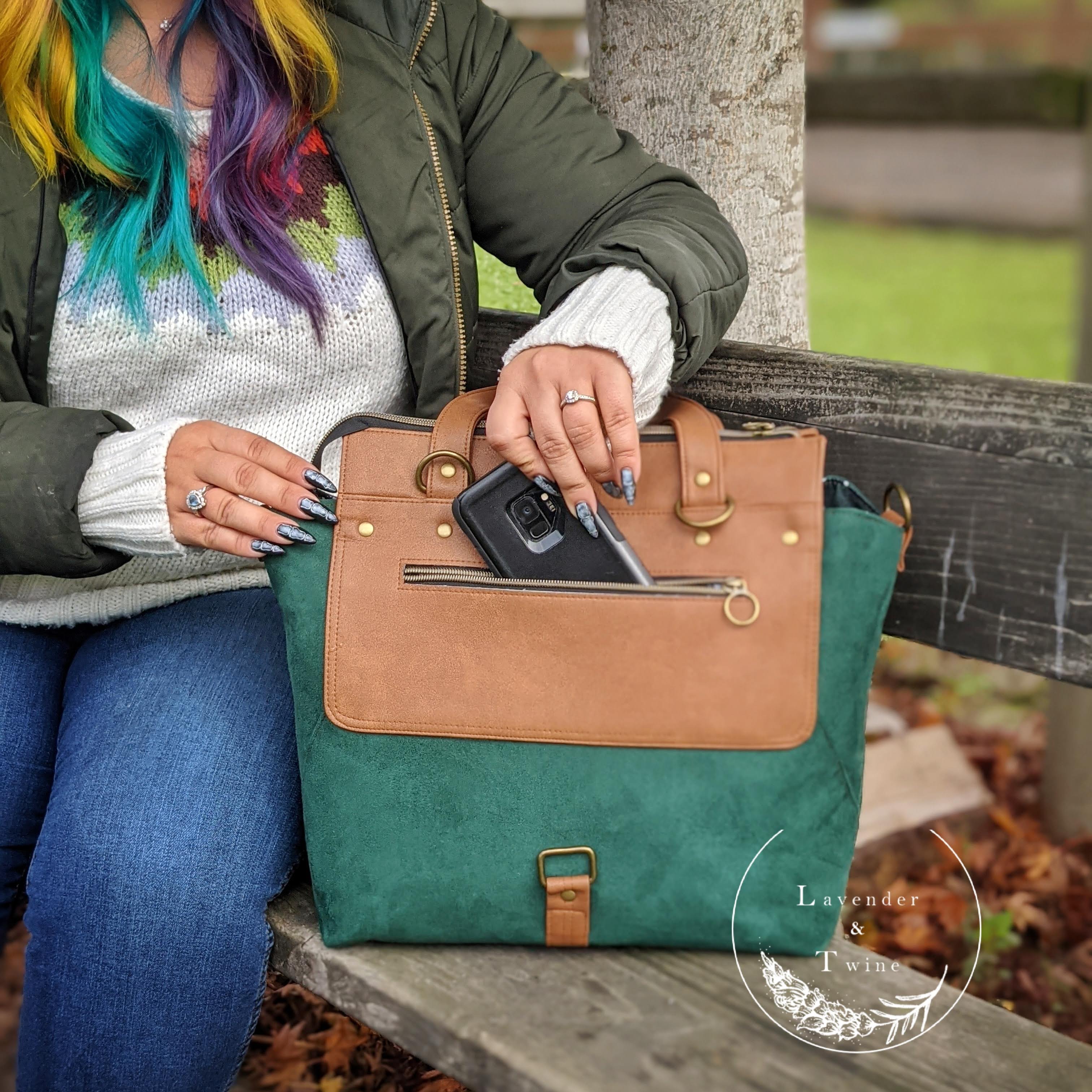 Solasta Convertible Bag PDF Pattern with Videos – Lavender & Twine