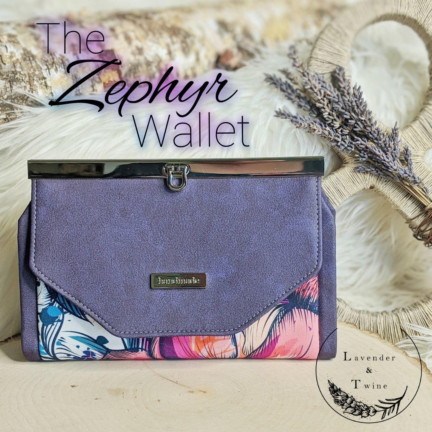 The Zephyr Wallet PDF Pattern with Videos