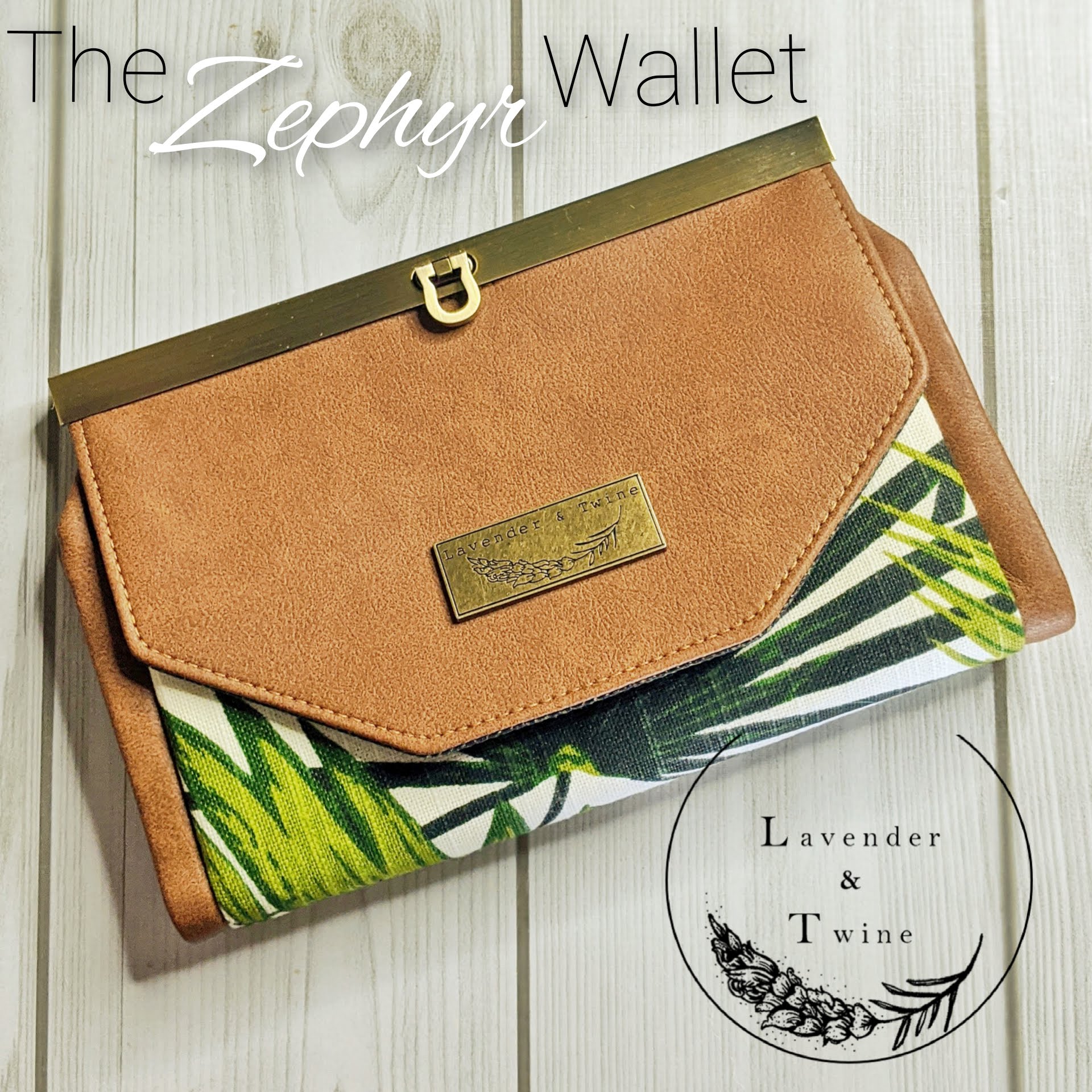 The Zephyr Wallet PDF Pattern with Videos